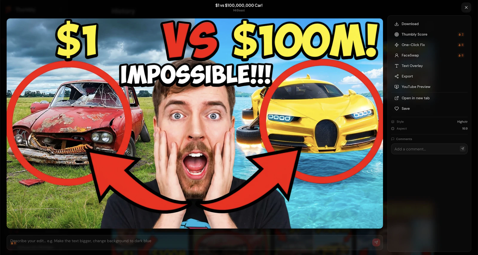 Thumbly screenshot 2