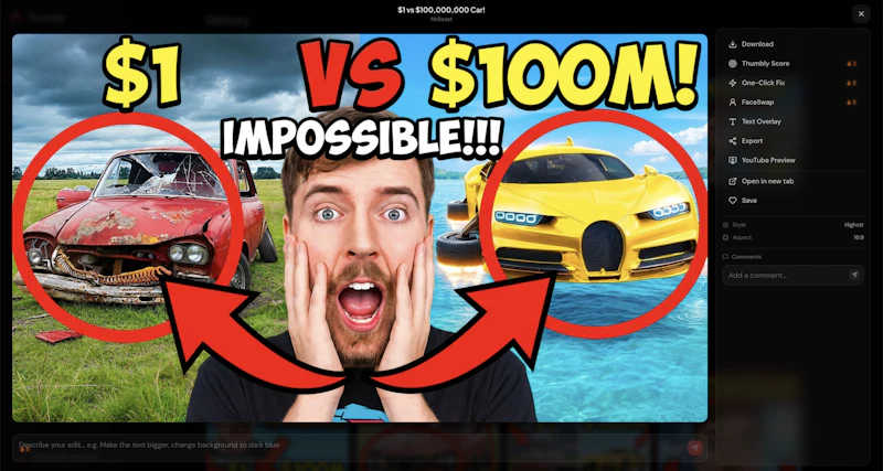 Thumbly screenshot 2