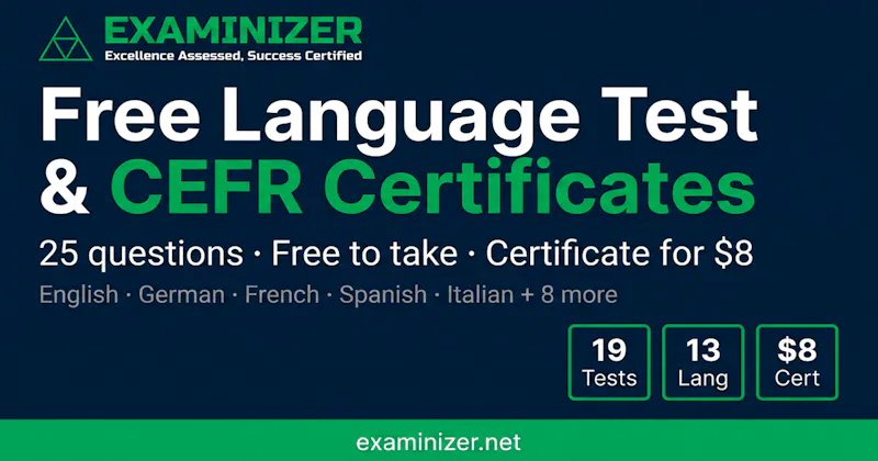 Examinizer screenshot 1