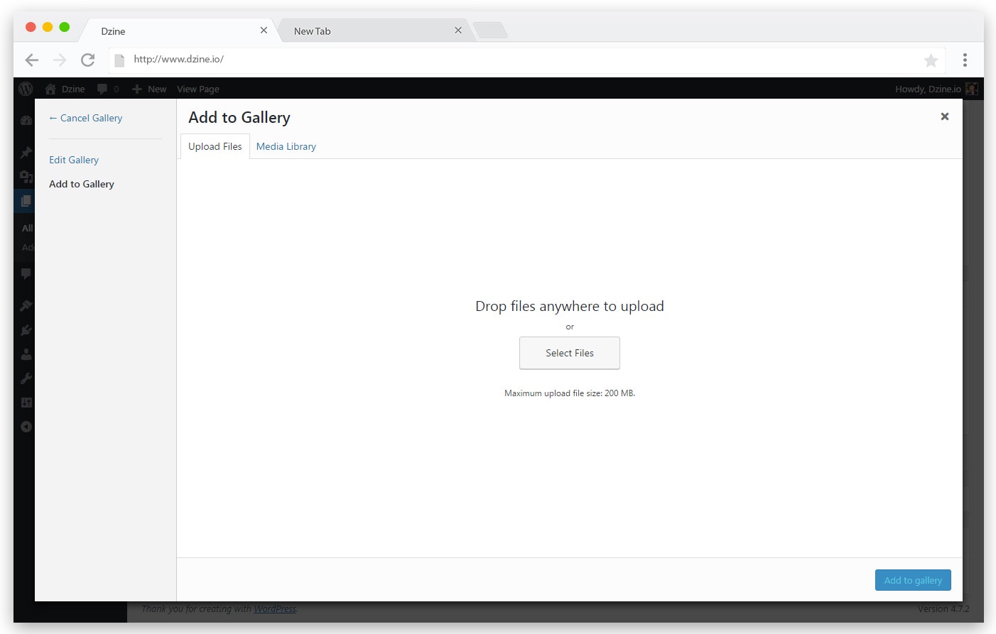 lightGallery WP gallery image