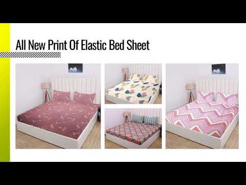 Buy Elastic Bed Cover Online In India  gallery image