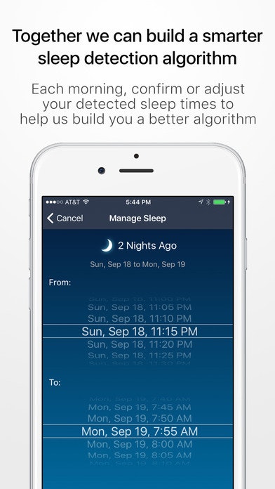 Sleep Watch - Auto sleep tracking using apple watch gallery image