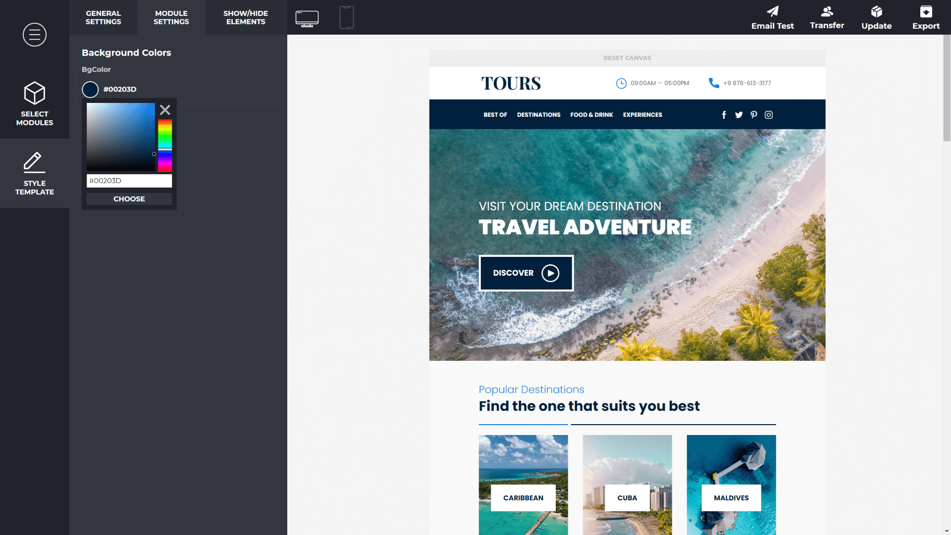 Modules Composer gallery image