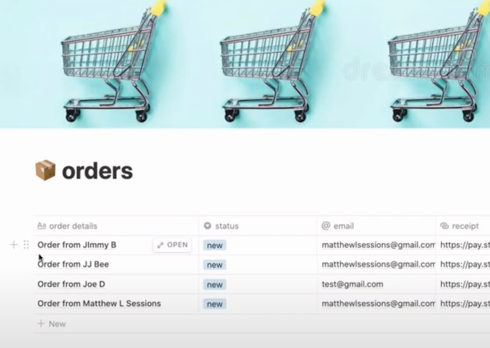 Notion Powered Ecommerce gallery image