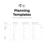 Planning Templates