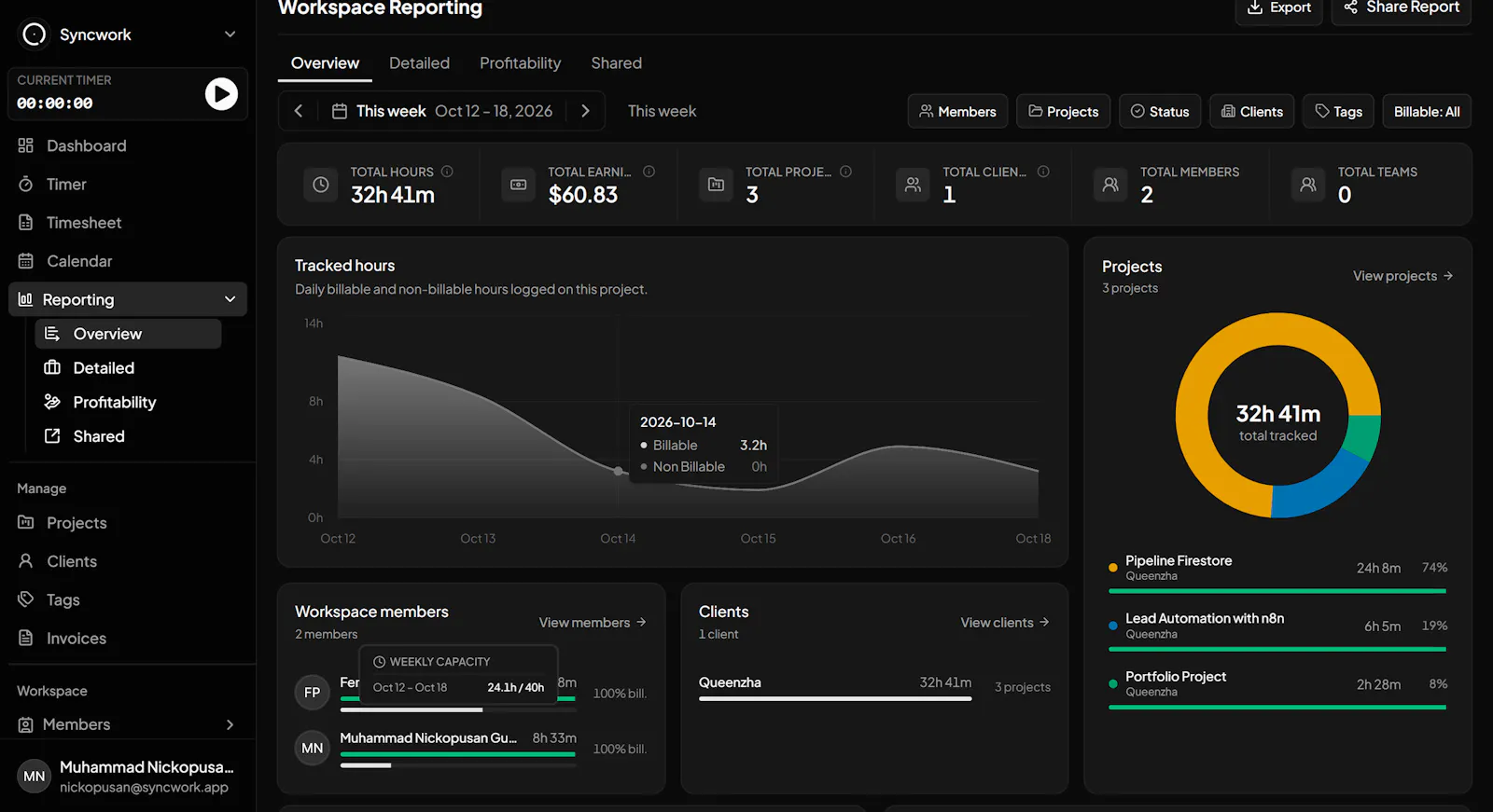 Syncwork screenshot 3