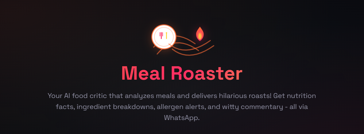 Meal Roaster  - Main product screenshot demonstrating key features and user interface