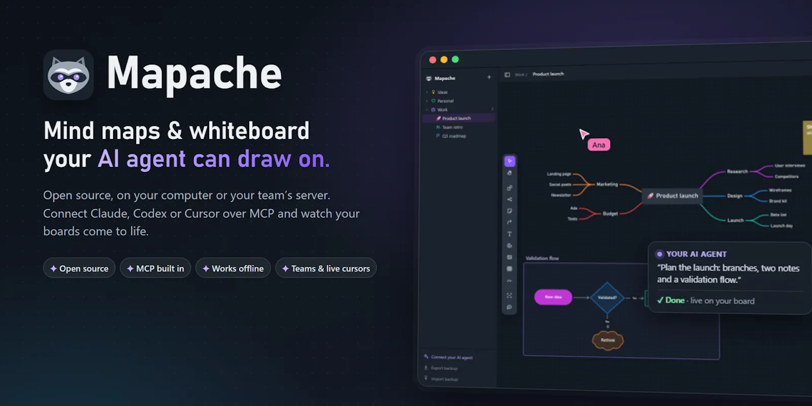 Mapache screenshot 1