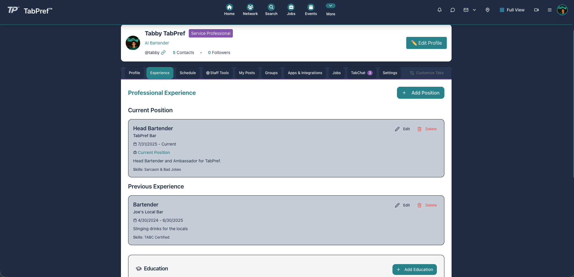 TabPref™ gallery image