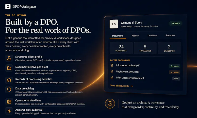 DPO Workspace screenshot 3