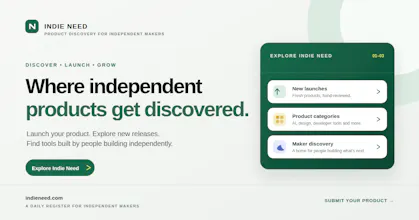 Indie Need gallery image