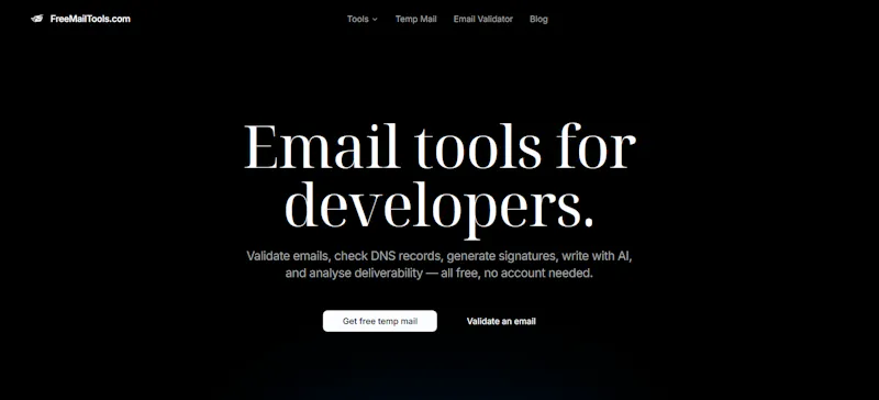 FreeMailTools screenshot 1
