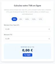 Calculer TVA gallery image