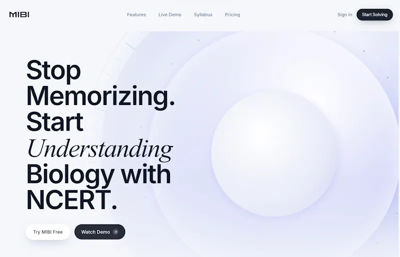 MIBI screenshot 1