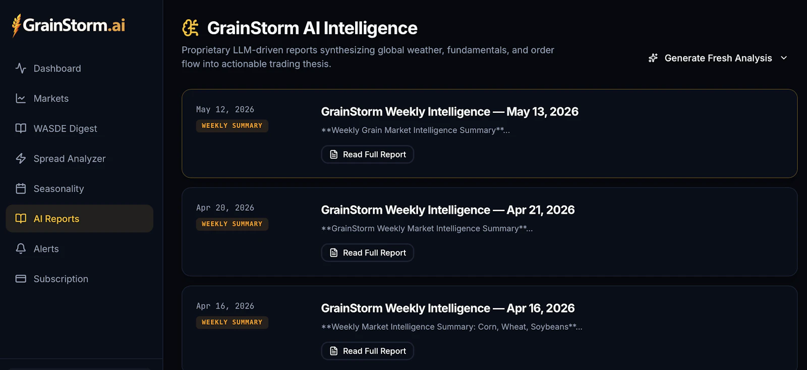 GrainStorm.ai screenshot 2