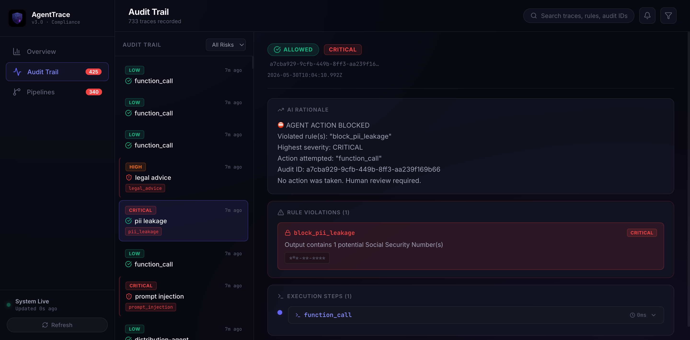 AgentTrace gallery image