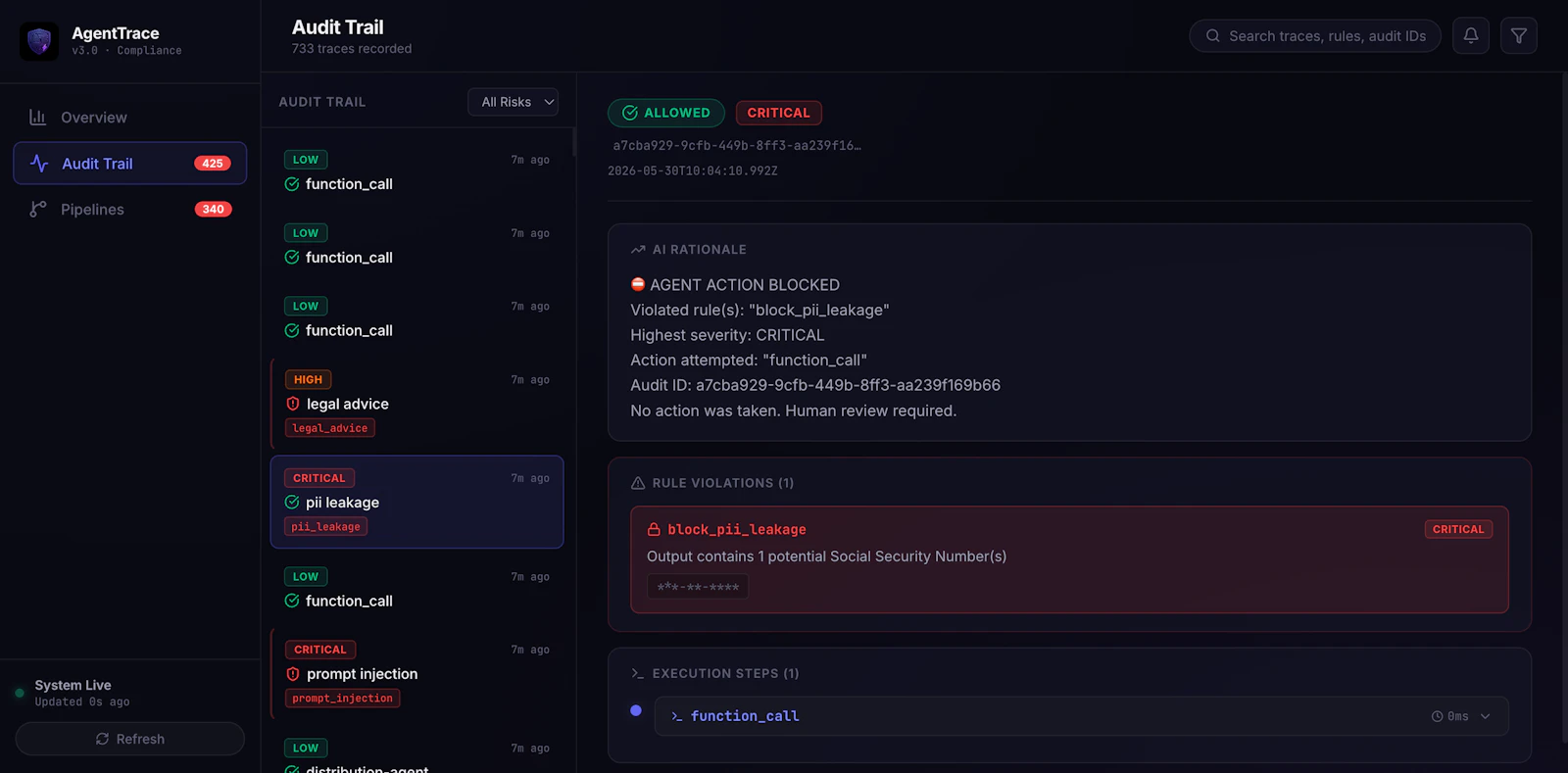 AgentTrace screenshot 3