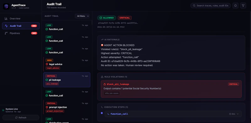 AgentTrace screenshot 3