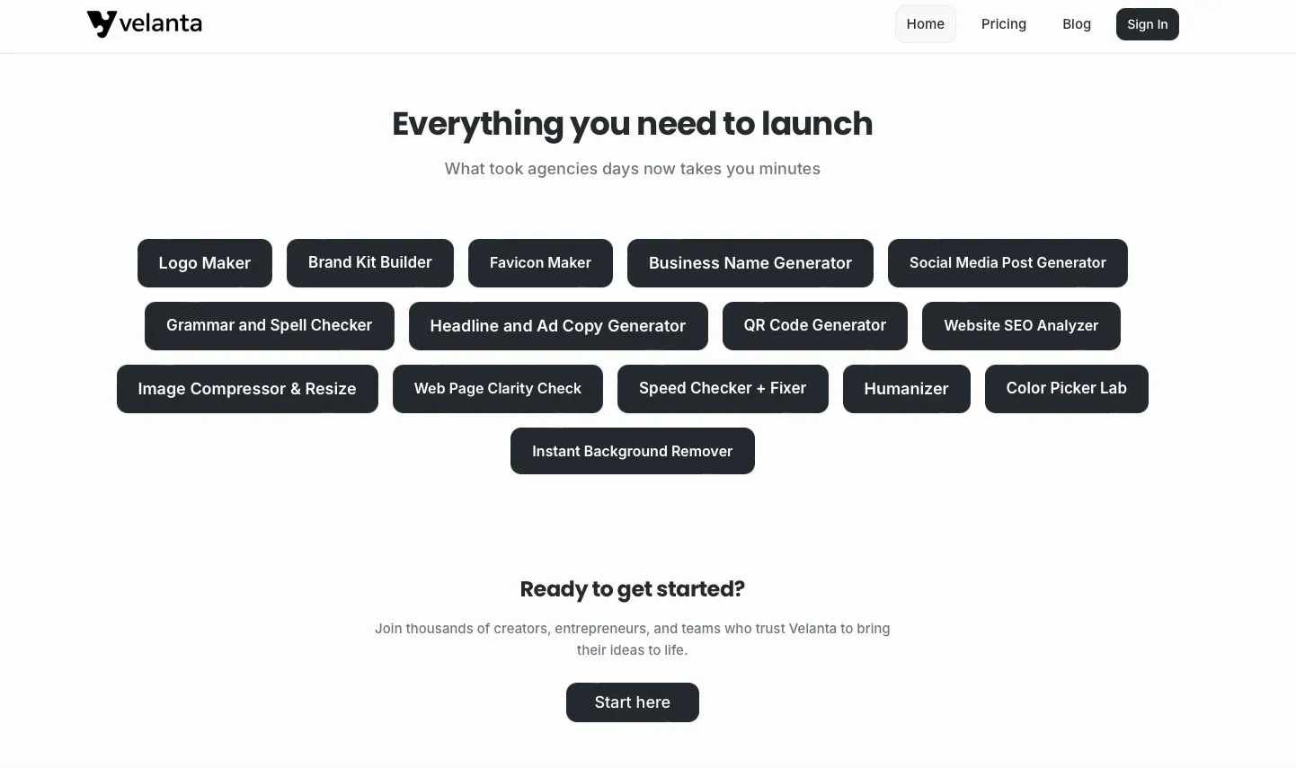 Velanta.io gallery image
