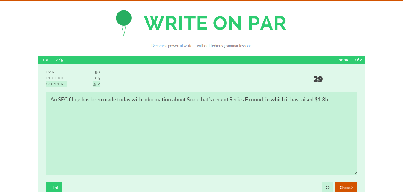 Writeonpar