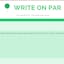Writeonpar