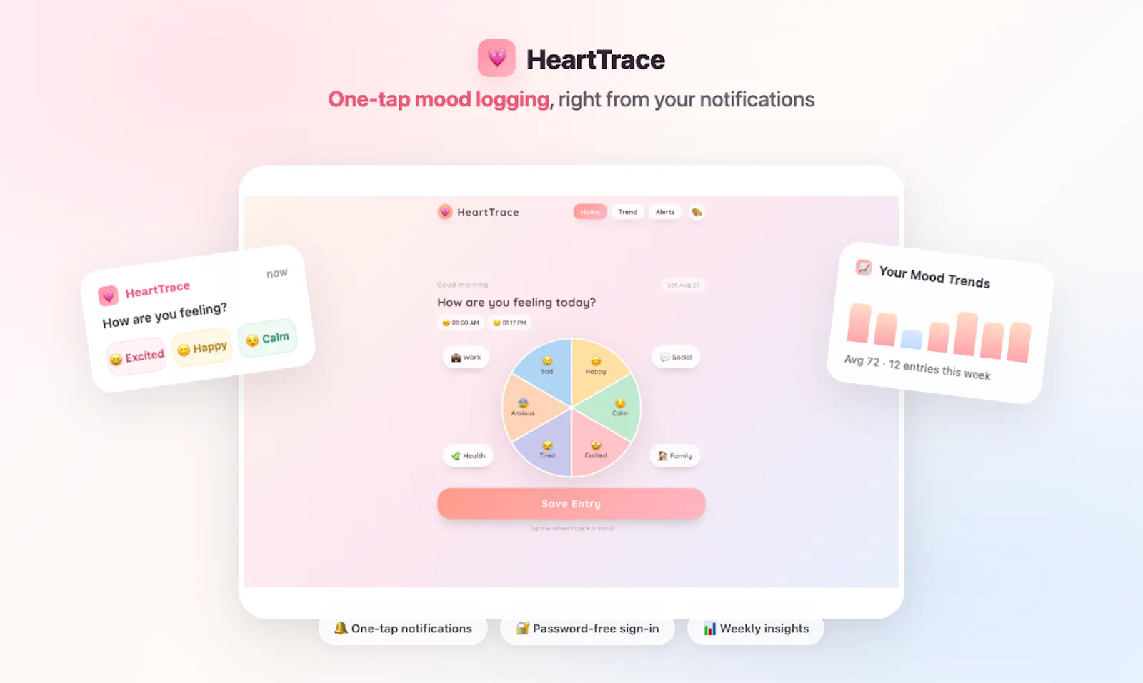 HeartTrace screenshot 1