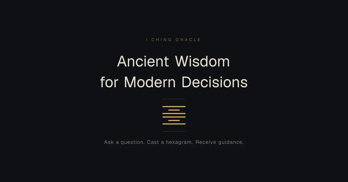 I Ching Oracle gallery image