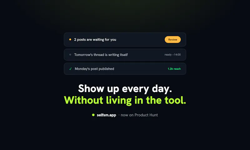 SelfSM screenshot 6