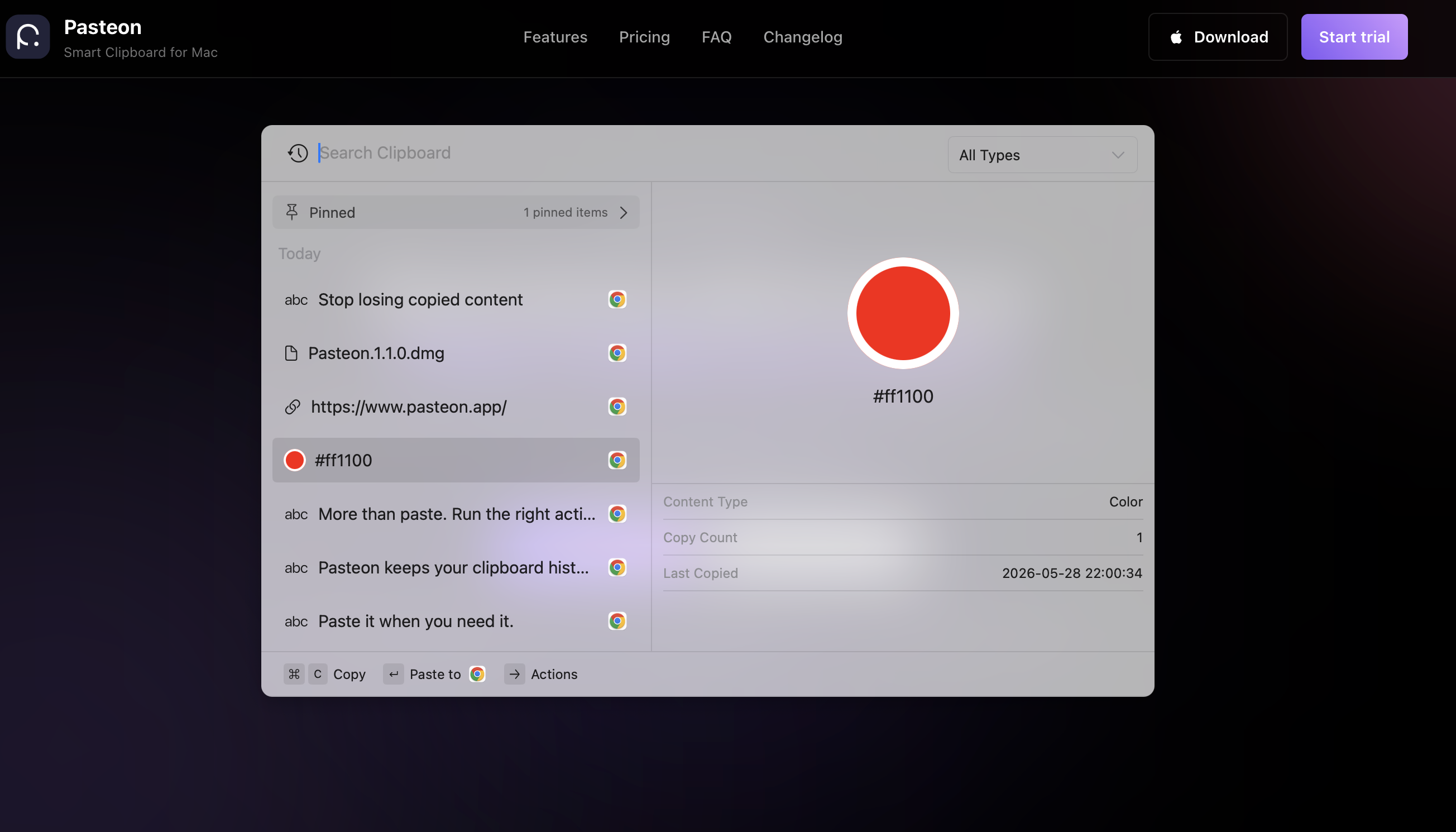 Pasteon 1.1 gallery image