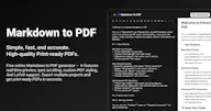 Builto - Markdown to PDF