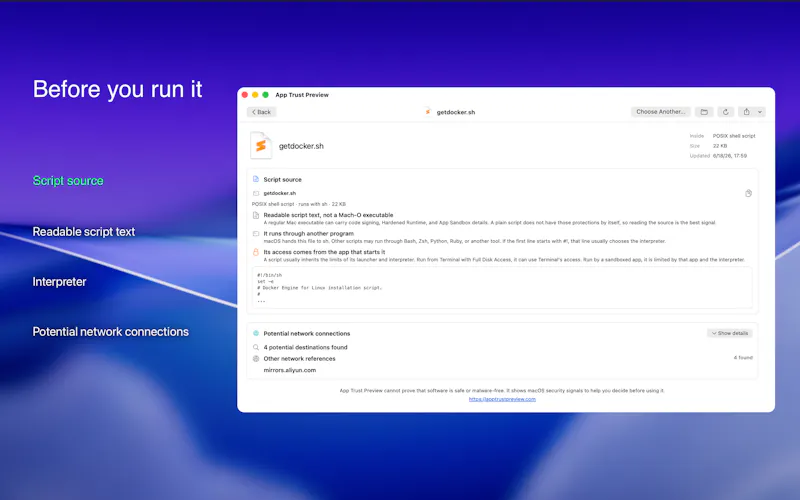 App Trust Preview screenshot 7