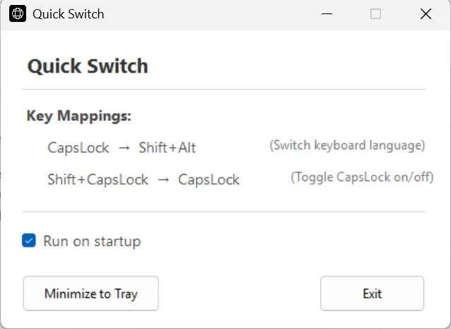 QuickSwitch gallery image