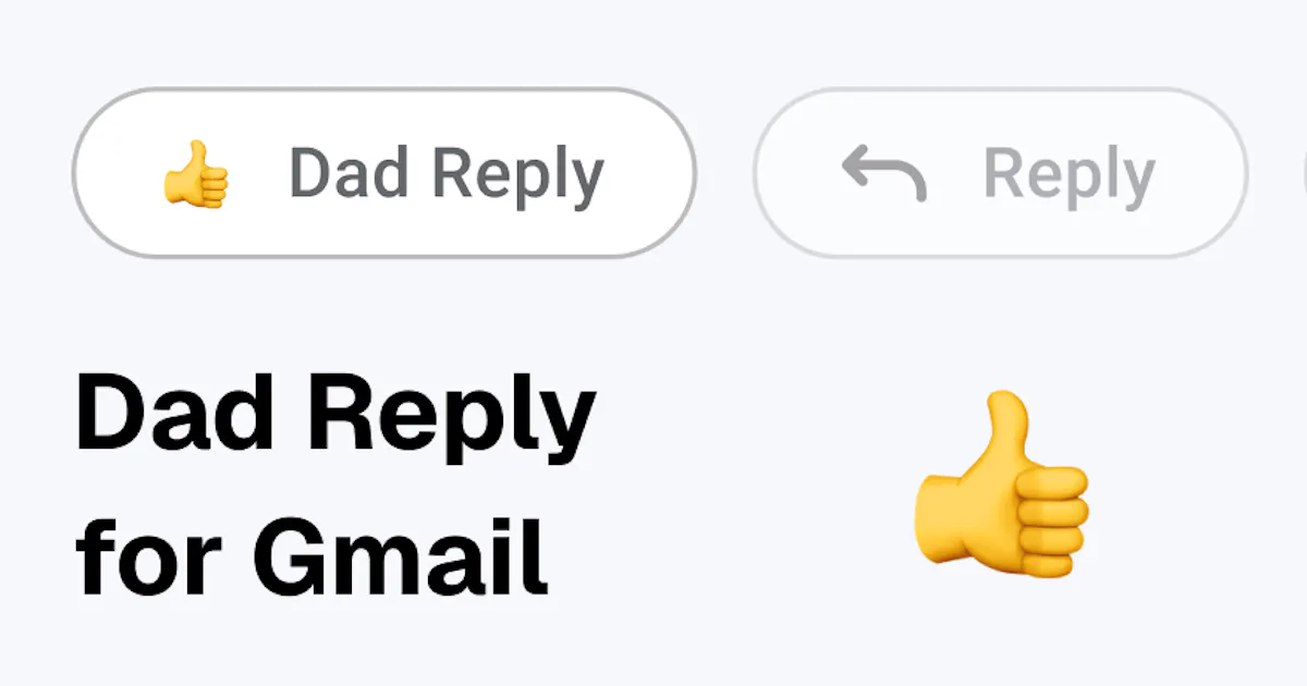 Dad Reply