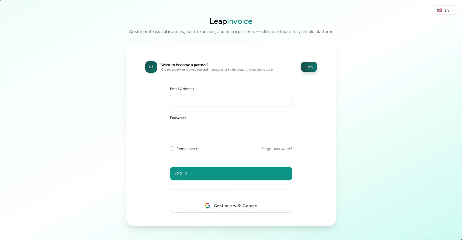 LeapInvoice — Invoicing as it should be screenshot 2