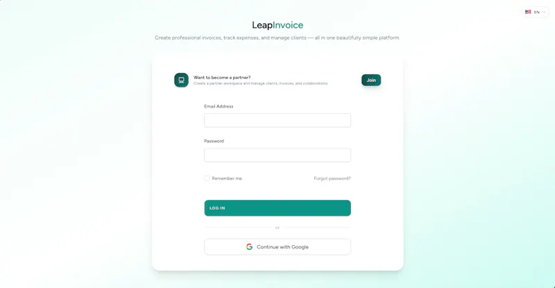 LeapInvoice — Invoicing as it should be screenshot 2