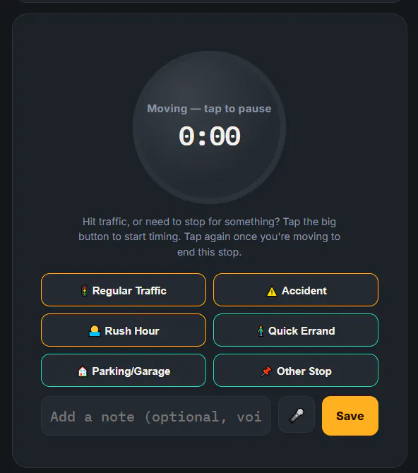 Stuckage · Trip Pause Timer gallery image