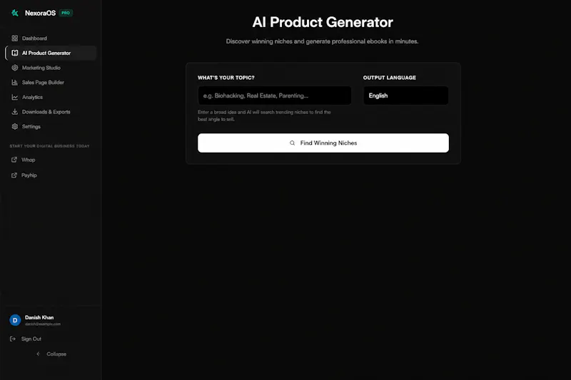 NexoraOS screenshot 3