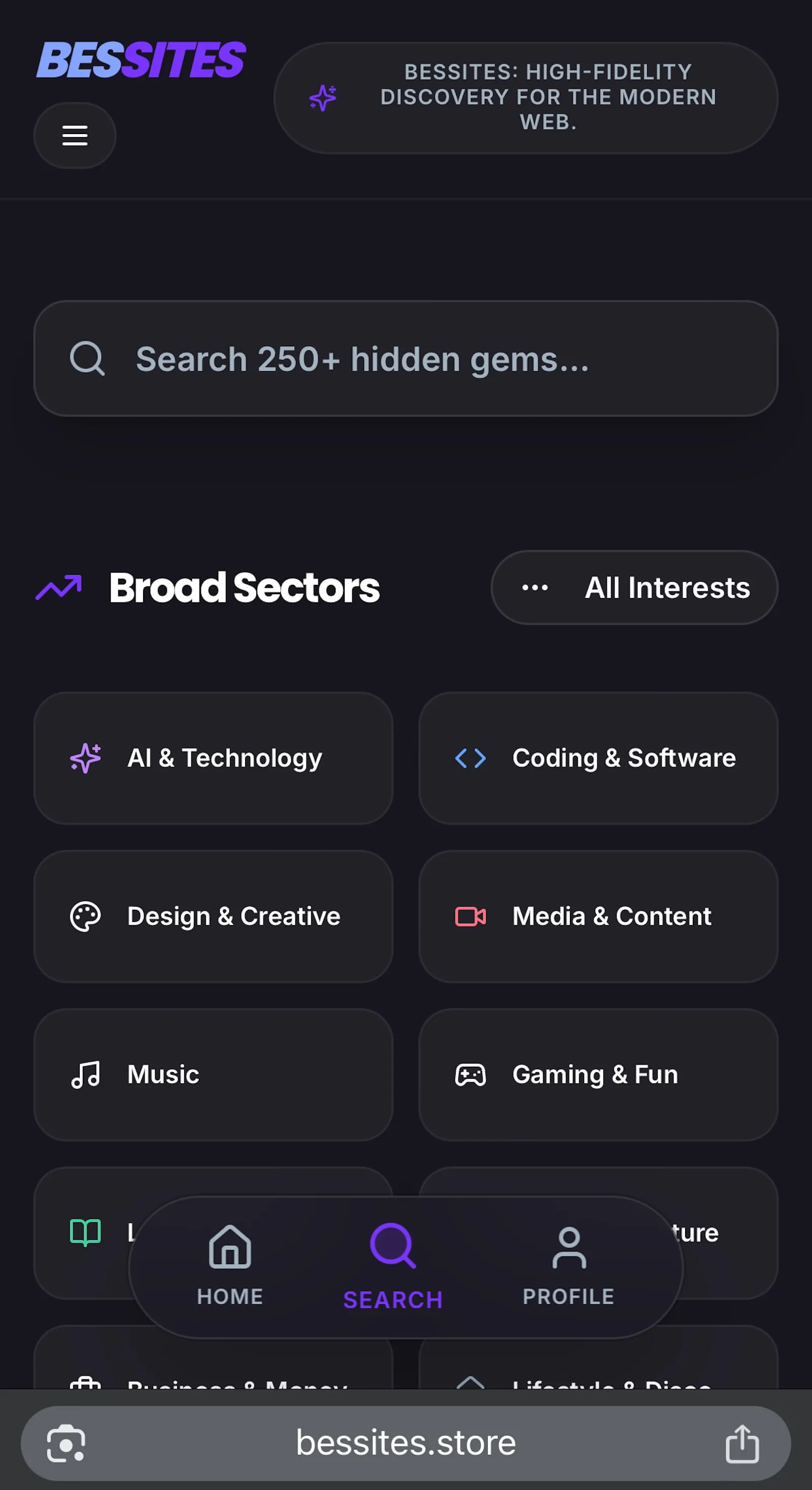 Bessites screenshot 4