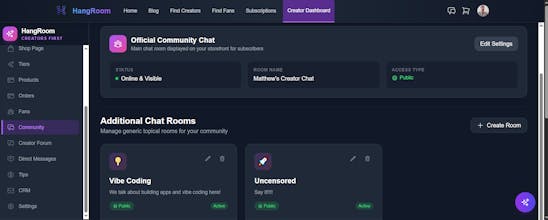 HangRoom gallery image