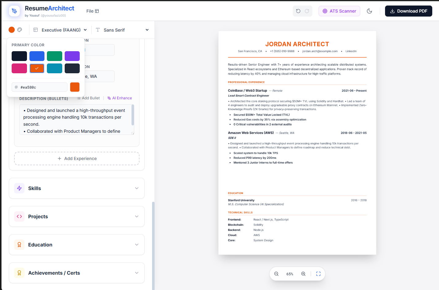 AI Resume Architect gallery image