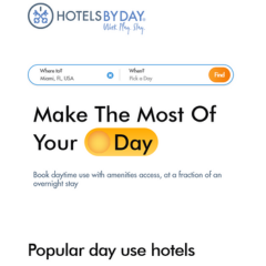 Hotels By Day Image