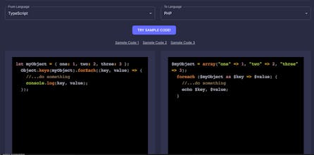 Code Language Converter gallery image