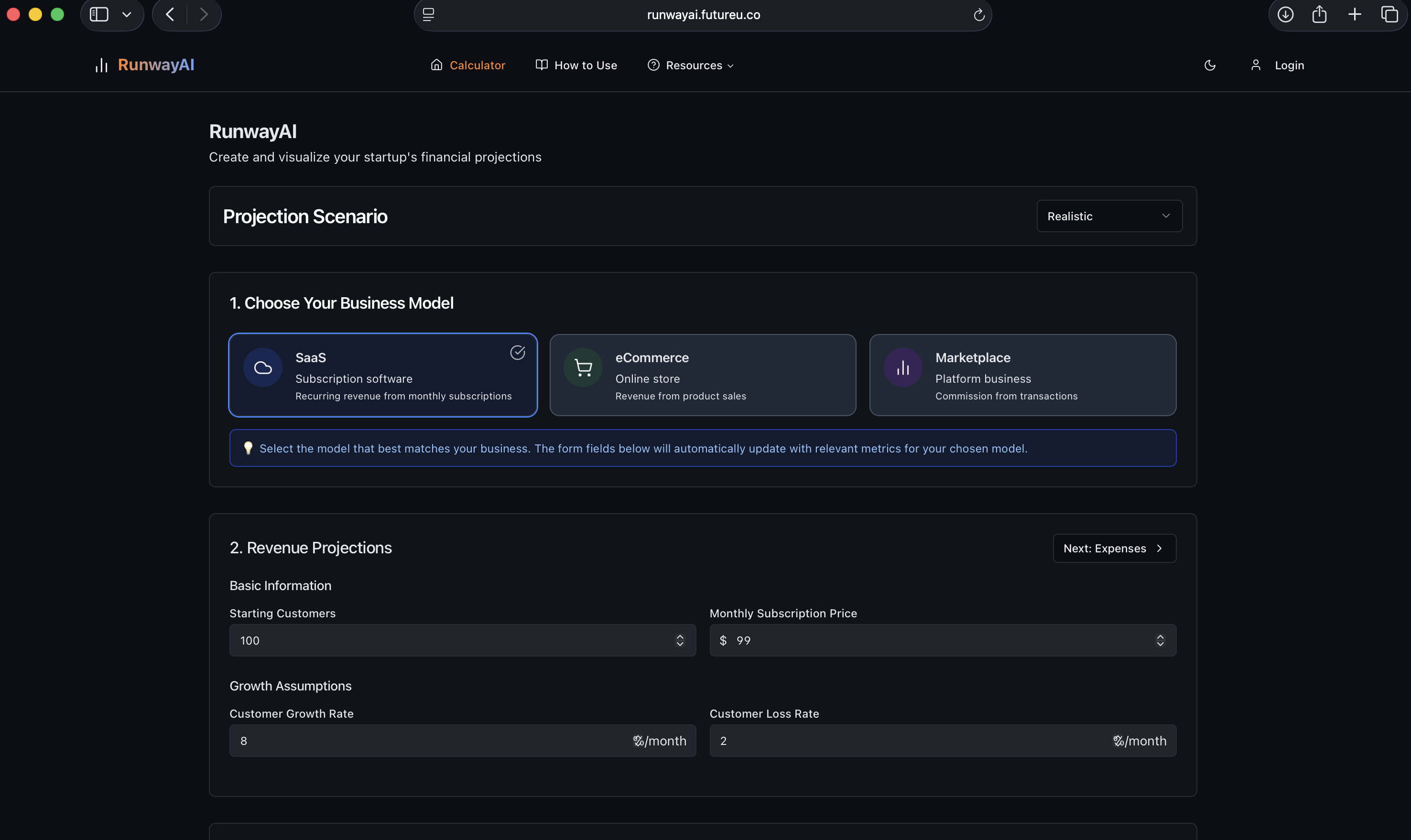 RunwayAI - Screenshot 2 showing product features and functionality