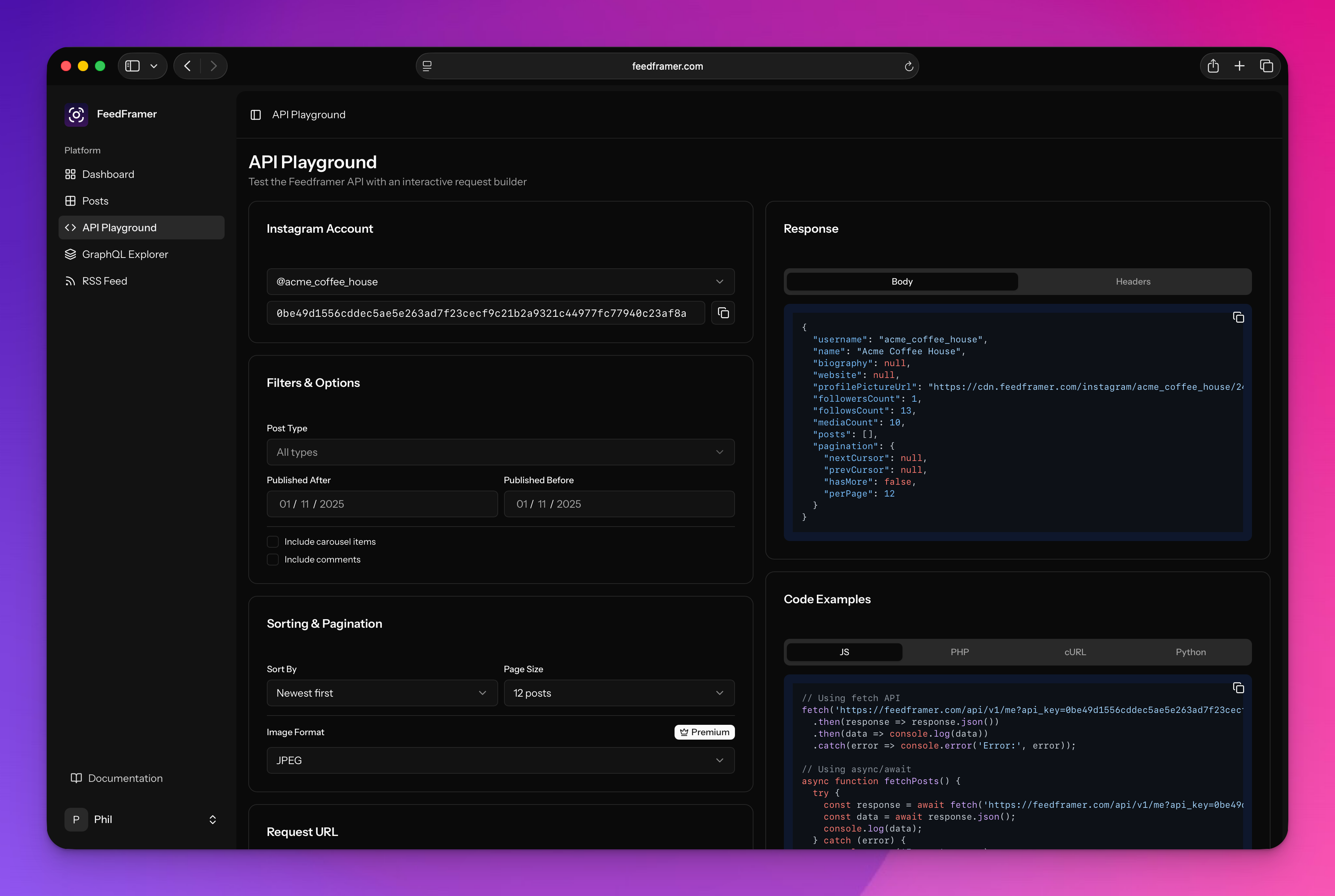 Feedframer gallery image