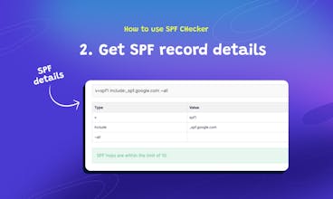 SPF Record Checker gallery image