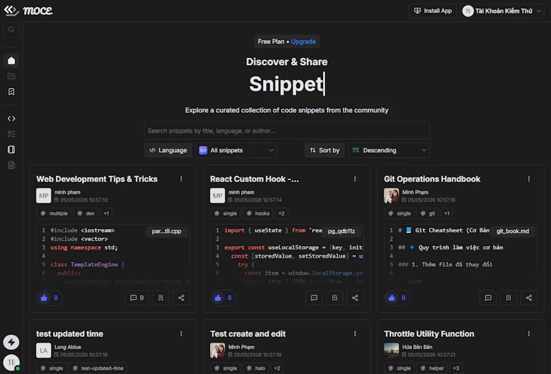Moce screenshot 4