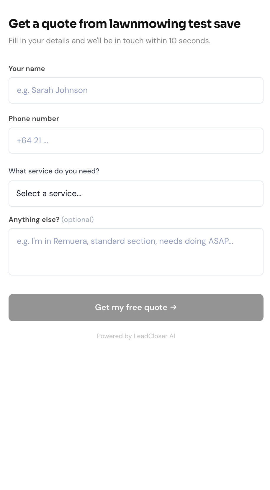 LeadCloser for NZ Tradies gallery image