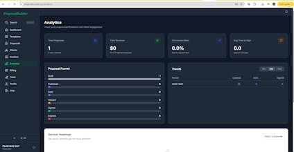 Proposal Builder gallery image