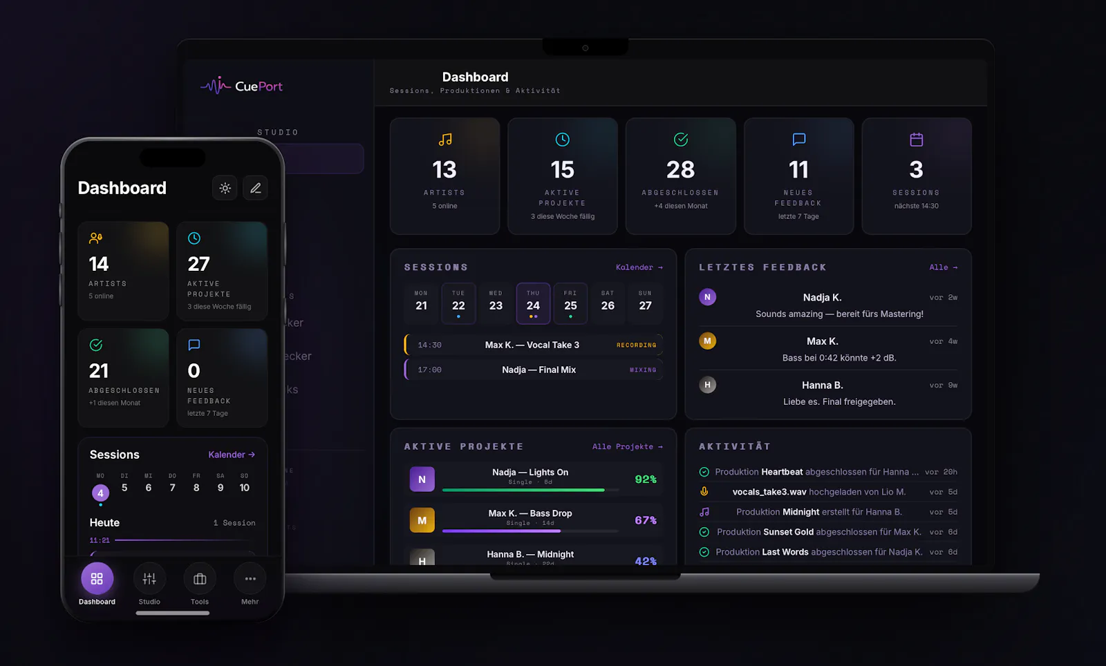 CuePort screenshot 3