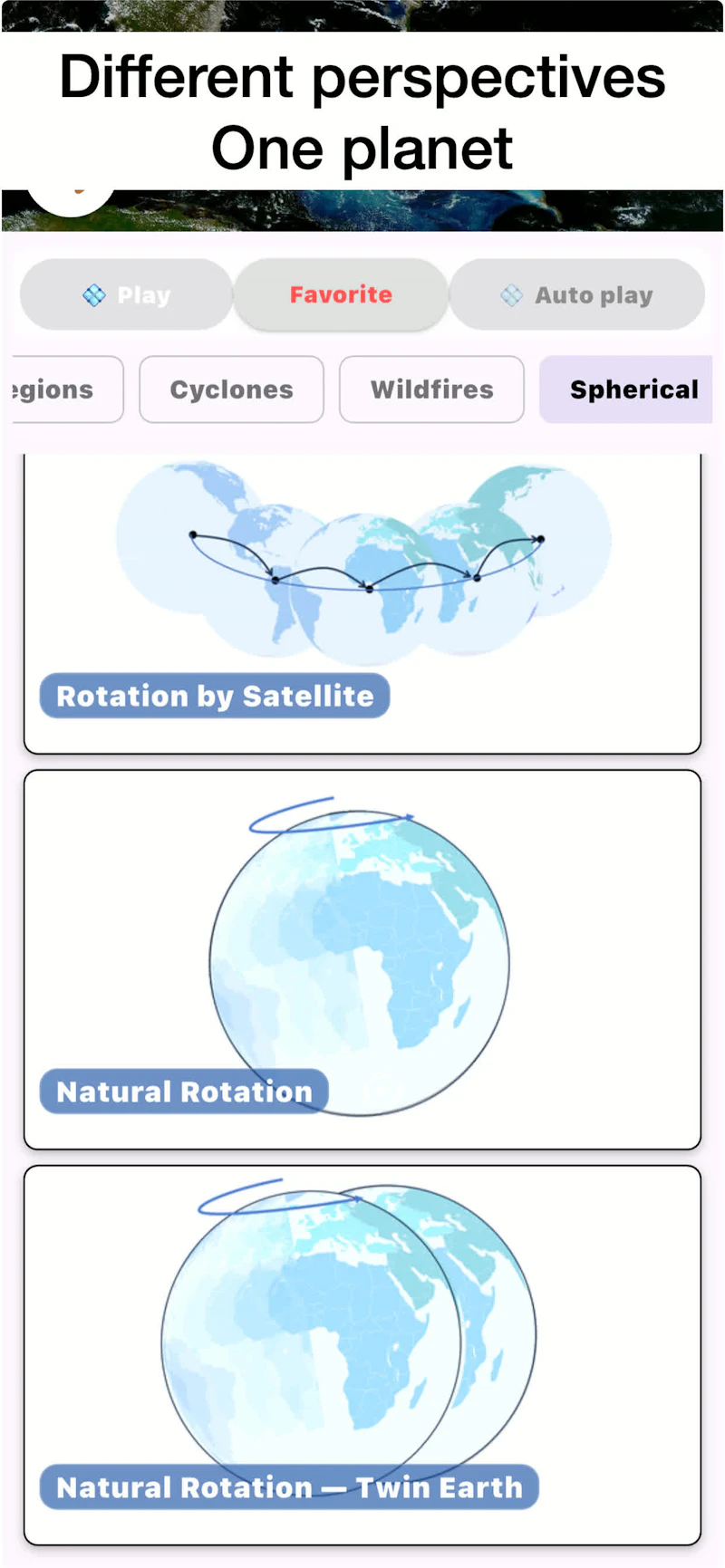 YourGlobe screenshot 2